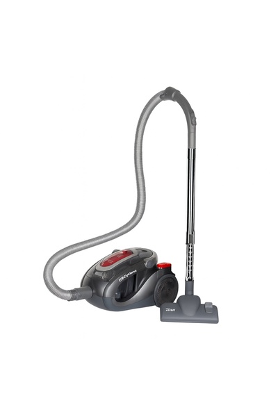 Zilan Aspirator profesional ZLN 3529, 2000 W, 2 L, ciclonic, HEPA, lance din oțel inoxidabil (negru/roșu)