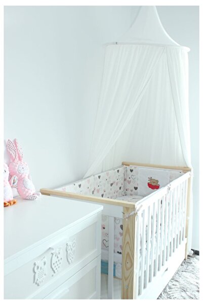 PRICHINDEL Set de lenjerie de pat 5 piese, Hello, roz, 120x60 cm