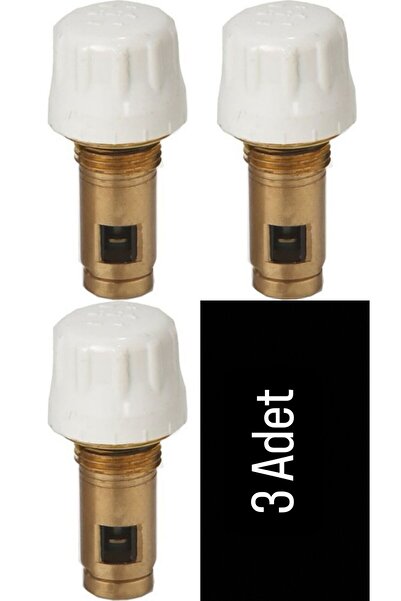 Eca CNK Termostatik Radyatör Petek Vanası Ventili 41.3mm 3'LÜ (Kompakt Tip Panel Radyatörler İçin)