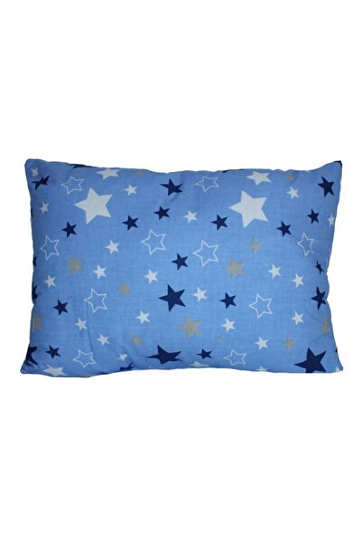 PRICHINDEL Pillow, two-sided, blue stars, 30 x 40 cm
