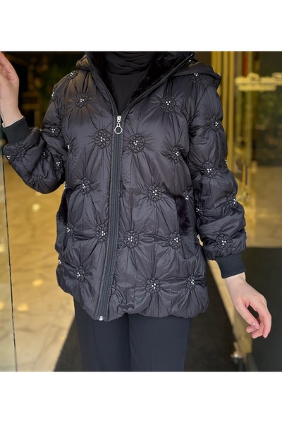 my312 Embroidered Quilted Coat 7956