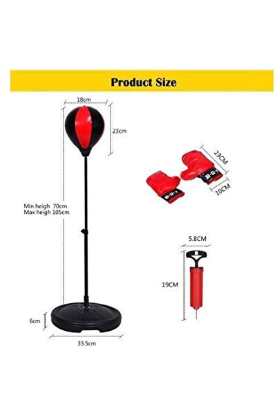 OEM Children's Speed Ball Set – punching ball with adjustable stand, ideal for coordination and fun