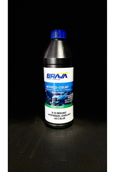 Brava Antifriz+Coolant G-12 Organik -40C° Mavi