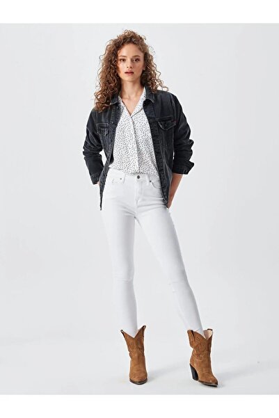 Ltb Γυναικείο τζιν μπουφάν Alberta Black Feather Wash