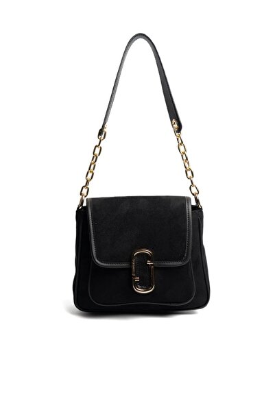 Silver Polo Silver & polo sp1147 women's shoulder bag suede black