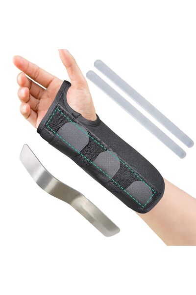Generic Carpal Tunnel Wrist Brace, Breathable Adjustable Wrist Splint with Re...