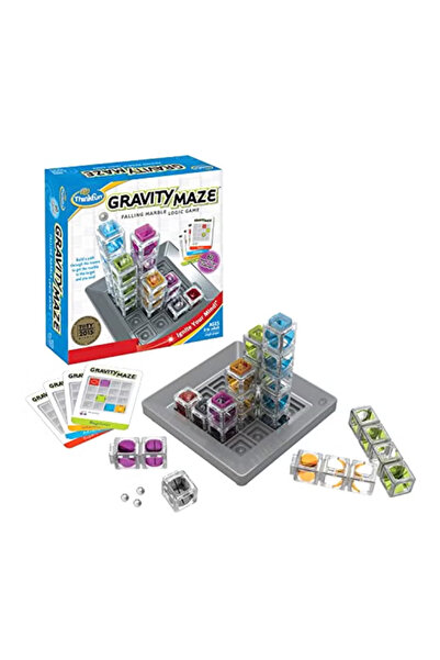 ThinkFun لعبة ألغاز متاهة الجاذبية - سباق الرخام TF1006