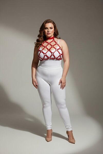 Angels Passion Oversized Red Underwear Set