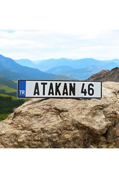 Ayz Markalama Karavan Plakası, Tr'li plaka, isimli plaka , dekor plaka