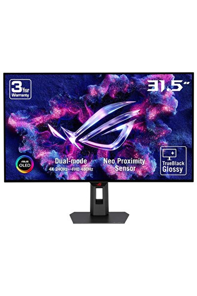 ASUS ROG Strix OLED XG32UCWMG 31.5 inç 240 Hz 4K UHD 0.03ms 480Hz FHD Dual Mo...