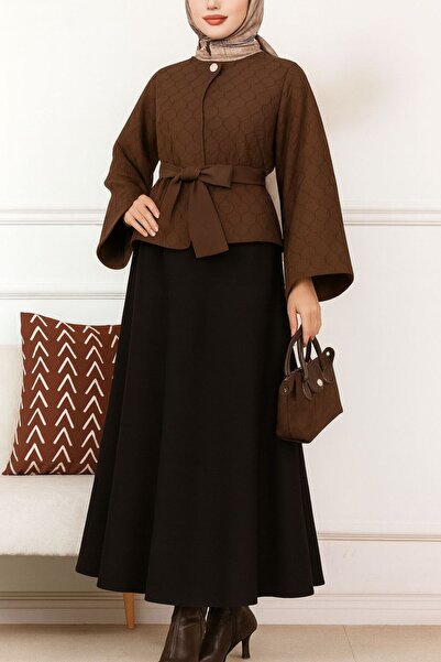 CNG MODA Puff Scuba Fabric Hijab Skirt