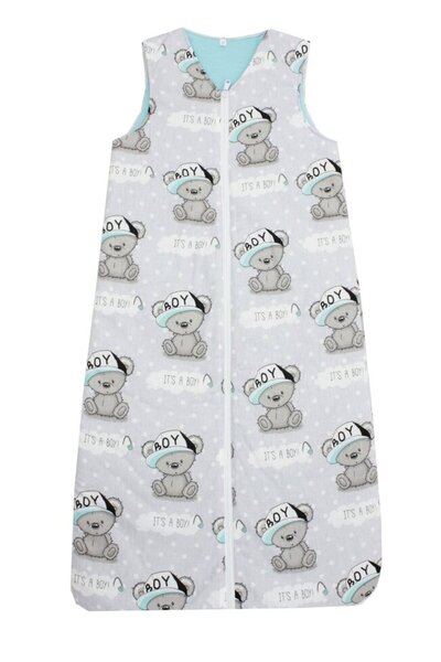 PRICHINDEL Winter sleeping bag It is a Boy, gray