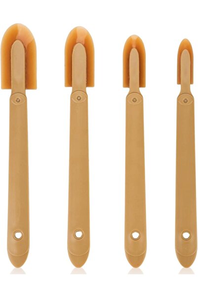 KASTWAVE ملاعق السد، أداة تشطيب السد المصنوعة من السيليكون بأربعة أحجام