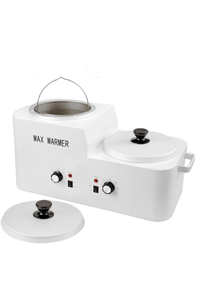 Pauco Profesional Aparat tradițional de topit ceară pentru salon, 600W, capac...