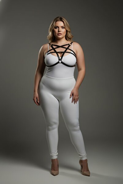 Angels Passion Komplet crnog donjeg veša veće veličine