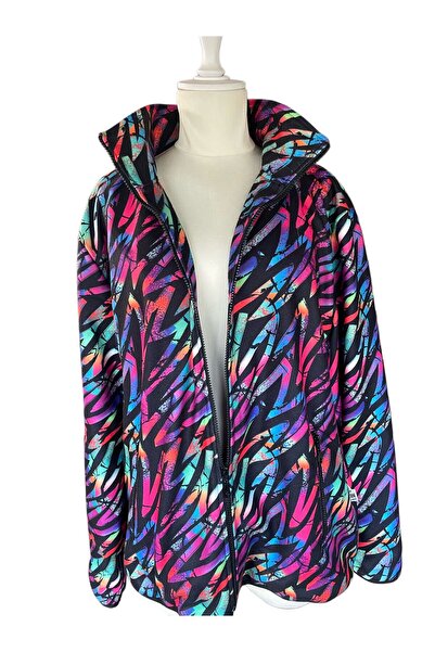 The Farm Animals Farm Animals Men's Patterned Softshell Fleece Sweat Jacket