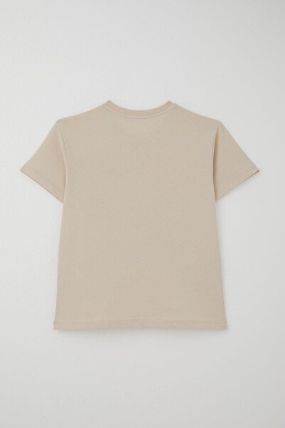 Breeze Boys Shorts Set Cool Skateboarder Printed 8-14 Years Old, Beige