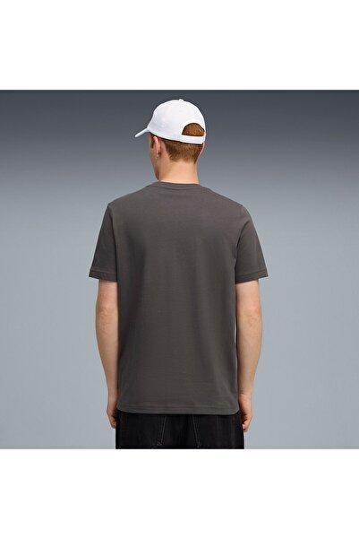 Puma T-shirt tech Graphic Tee, Gray, Men