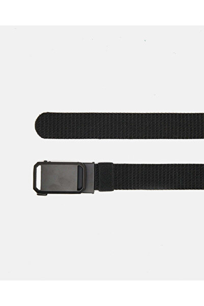 REDTAG Men Black Elastic Belt