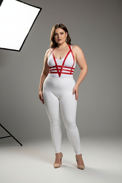 Angels Passion Battal Size Red Underwear Set