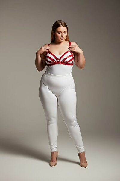 Angels Passion Plus Size Red Underwear Set