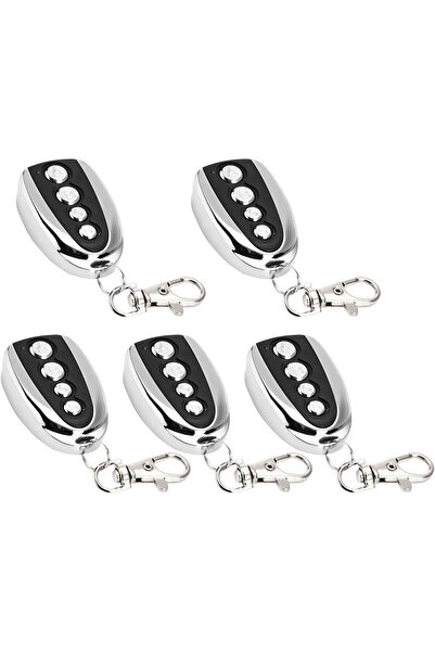 MAKINGTEC 433MHz Remote Control 5-Pack, 4-Button Universal Gate/Garage Opener...
