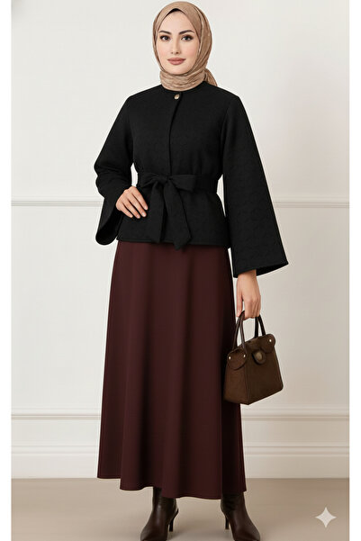 CNG MODA Puff Scuba Fabric Hijab Skirt