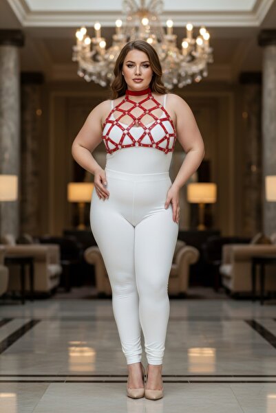 Angels Passion Oversized Red Underwear Set