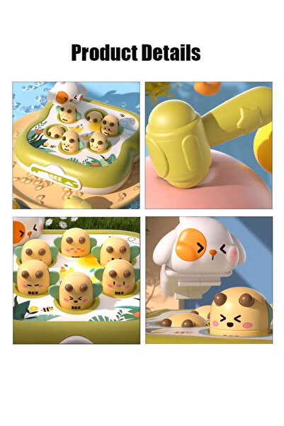 Generic Whack A Mole Play Percussion Toys Preschool Toddler Toy Whack-A-Mole Kids Toys Early Education Toys