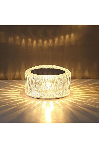 NALACAL مصباح LED كريستالي متعدد الوظائف - باهتة تعمل باللمس بثلاثة مستويات، ...