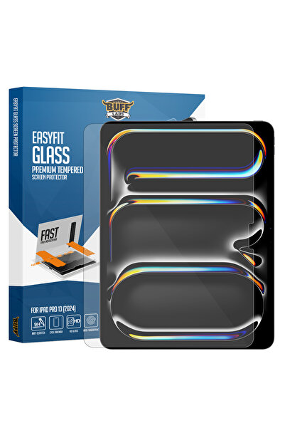 Buff Labs Buff iPad Pro 13 inch 7.Nesil (2024) / (2025) Easyfit Glass Ekran K...