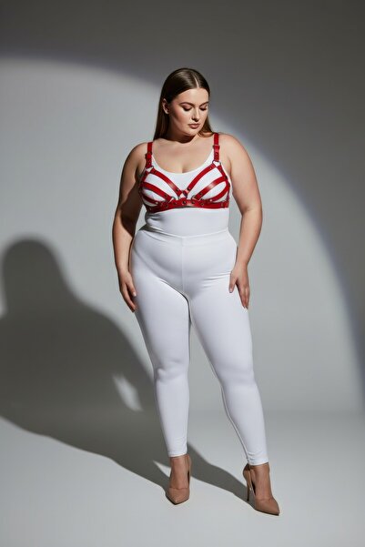 Angels Passion Plus Size Red Underwear Set