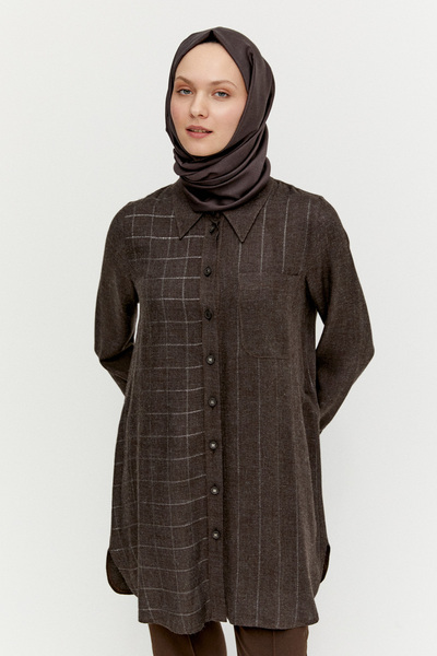 Setrms Simli Çizgili Tunik