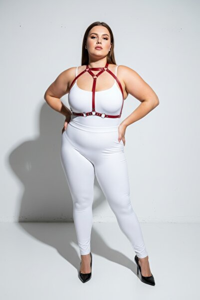 Angels Passion Plus Size Red Lingerie Set