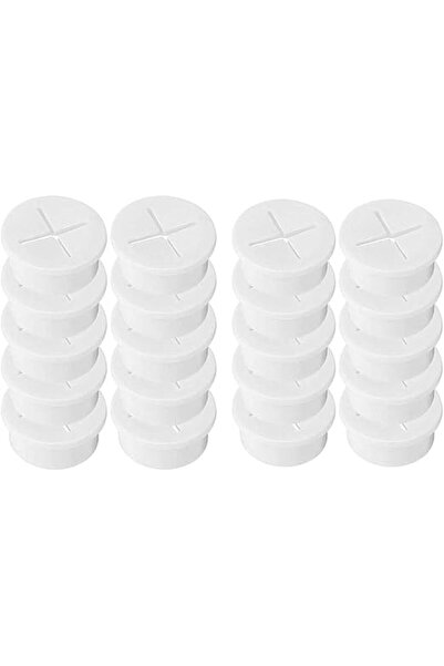 ELECDON غطاء فتحة السلك، 20 قطعة من حلقات الكابل المصنوعة من السيليكون مقاس 1...