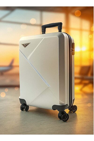 HOMEVEO Reinforced fiber suitcase with 360° rotating wheels – sturdy construction, stylish design, ideal storage capacity, compact size.