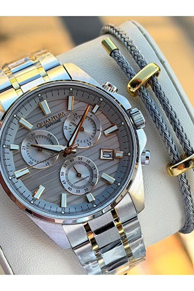 Quantum Sapphire Cam İtalyan Bileklikli 10 Atm Suya Dayanıklı 2 Yıl Garantili...