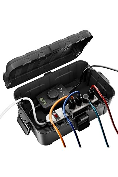 TERRIFI Large Outdoor Electrical Box, IP54 Waterproof Extension Cord Cover (1...