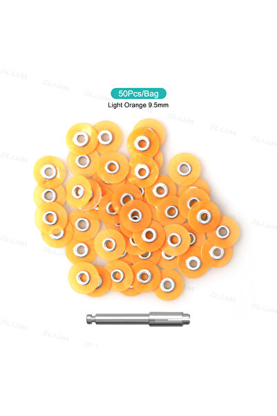 Choice7 9.5mm Fine 50Pcs/Bag Dental Finishing and Polishing Discs Composites ...