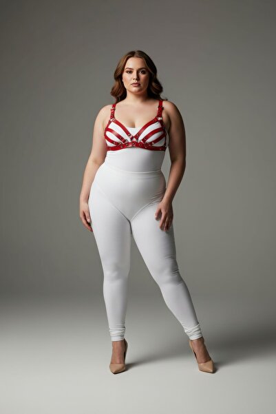 Angels Passion Plus Size Red Underwear Set