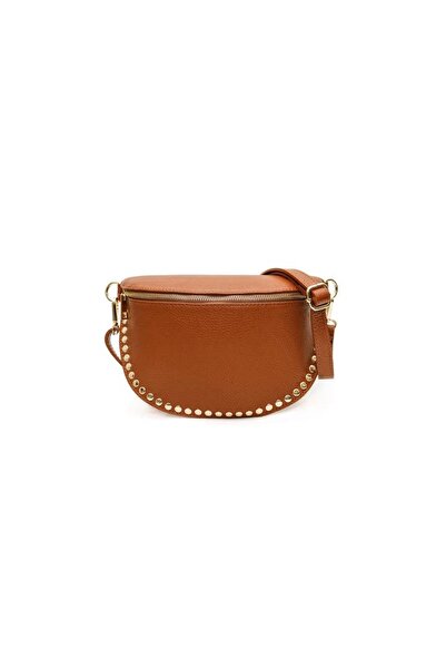 Cherry Paris Geanta piele fannypack maro