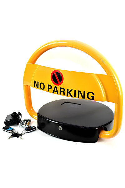 Teno ® Automatic Parking Barrier, for parking space and driveway, with remote control, solar-powered,