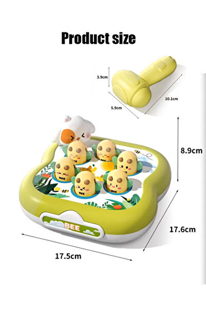 Generic Whack A Mole Play Percussion Toys Preschool Toddler Toy Whack-A-Mole Kids Toys Early Education Toys