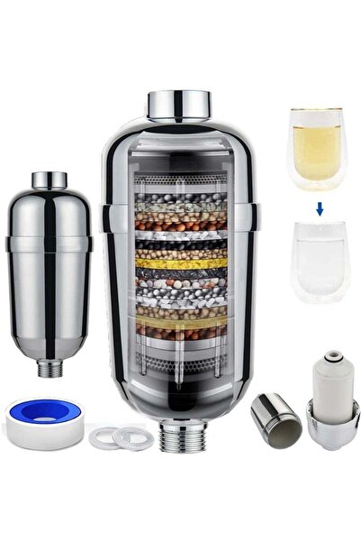 Generic Leon Home Shower Filter 16 Stage Shower Head Filter for Hard Water