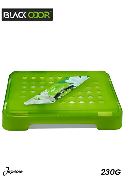 Black Odor معطر جو جل 230 جرام برائحة الياسمين للاستخدام في السيارة والمنزل م...
