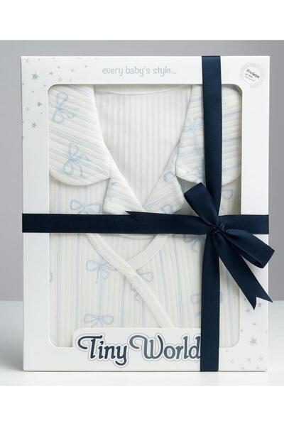 İpek Set de pijamale pentru mamă și copil cu model de fundă, în cutie