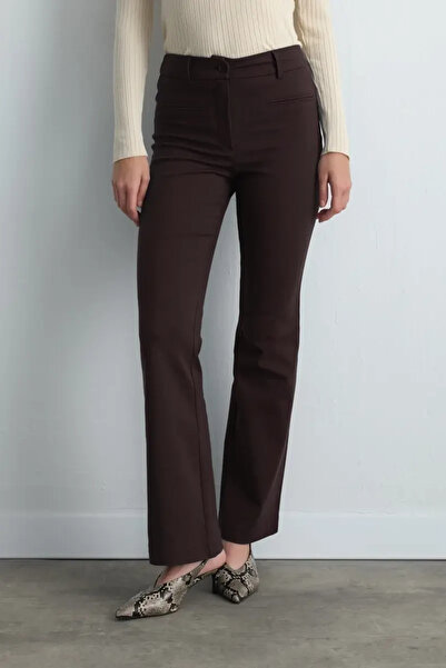 Gusto Magic Flare Pants - Brown