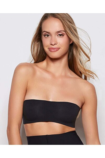 La senza حمالة صدر لاسلكية بدون حمالات باللون الأسود