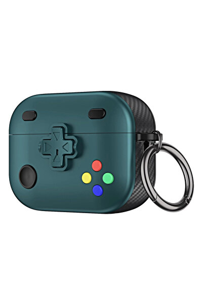 CaseOnn غطاء حماية لسماعات أبل إيربودز برو/برو الجيل الثاني بتصميم لوحة ألعاب...