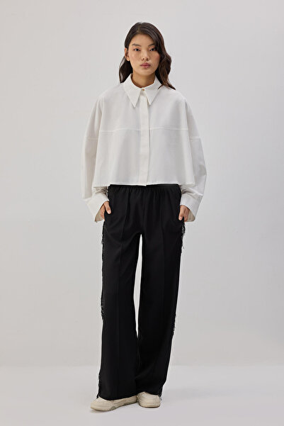 Touché Privé Tasseled Crepe Pants